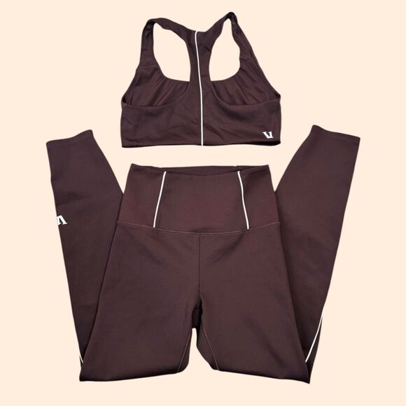 Vuori Evolve Lunar Bra Set Mahogany - Picture 1 of 9